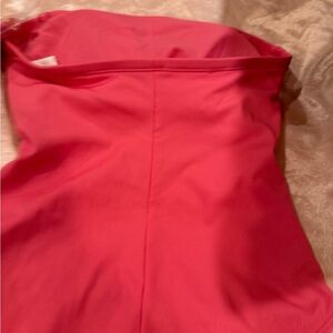 Vibrant Pink Bandeau one piece swimsuit in a size small women’s 4-6